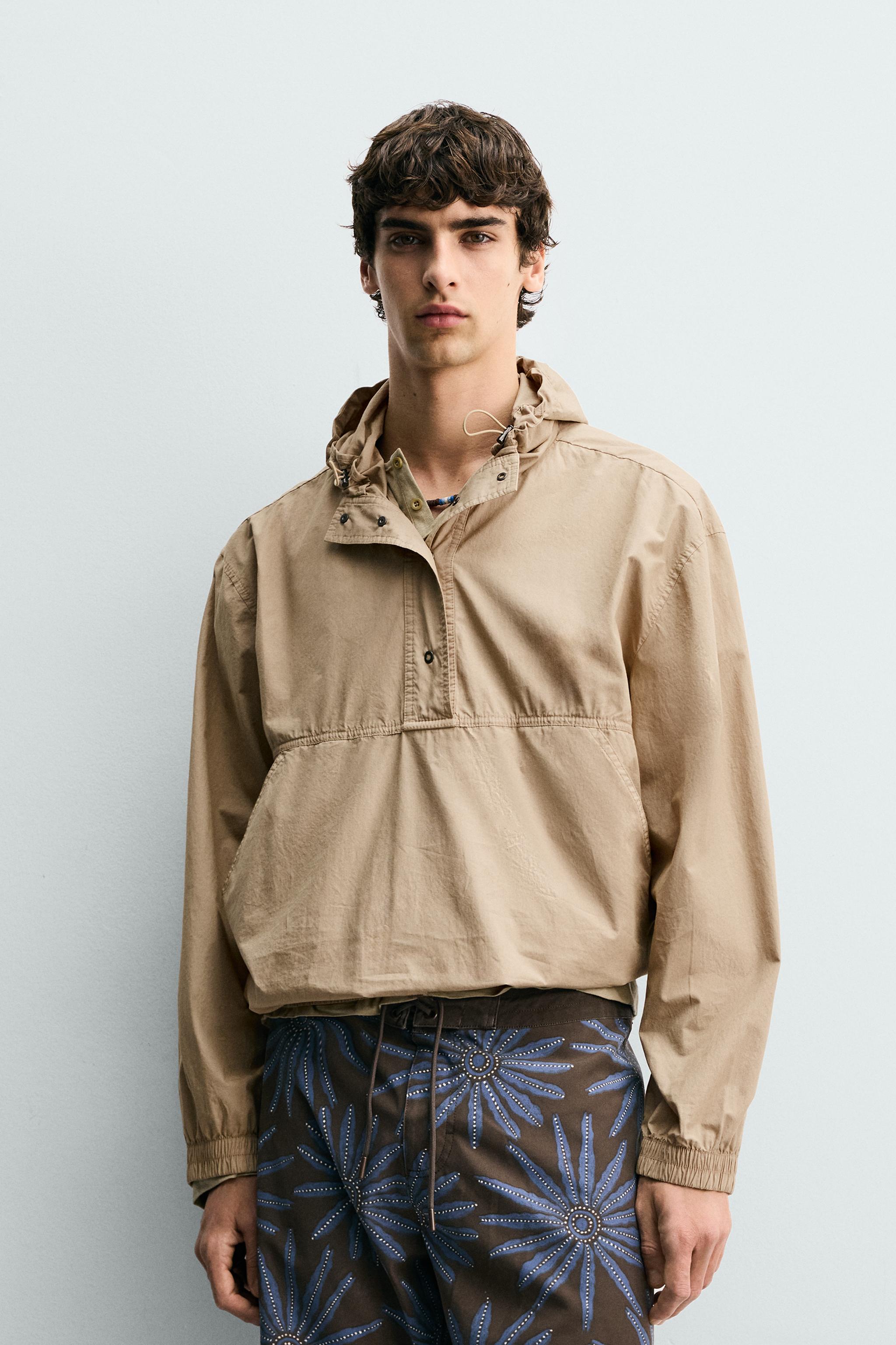 BLOUSON KANGOUROU RELAXED FIT À CAPUCHE