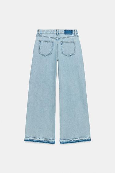 JEAN Z1975 LARGE TAILLE HAUTE CROCHET - Bleu moyen de Zara - Image 7