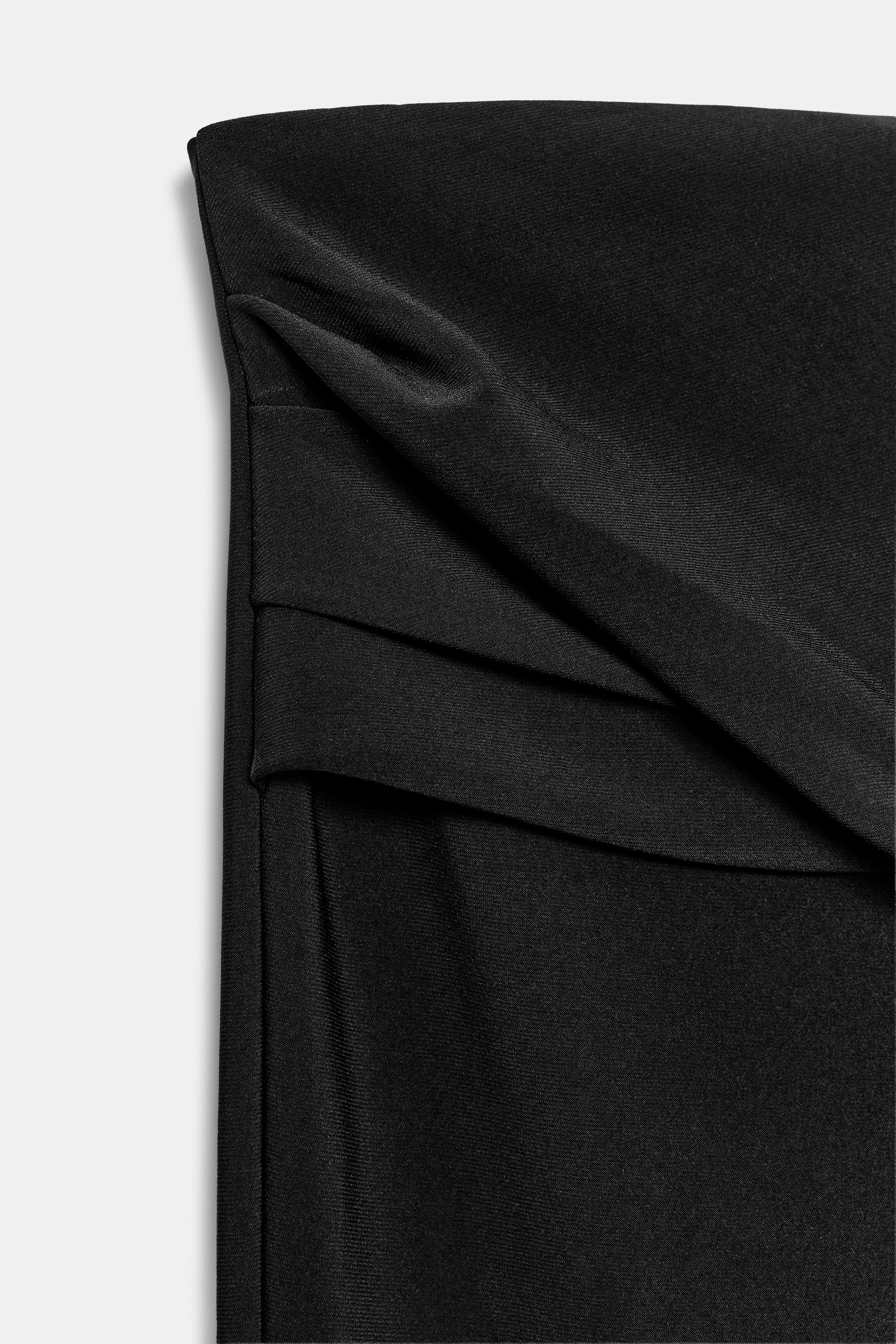 Zara ÇAN PAÇA KUŞAKLI PANTOLON görsel 8
