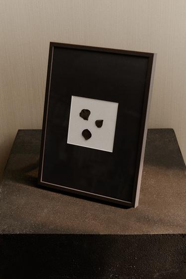 COLOURED METAL PHOTO FRAME - Brown by Zara