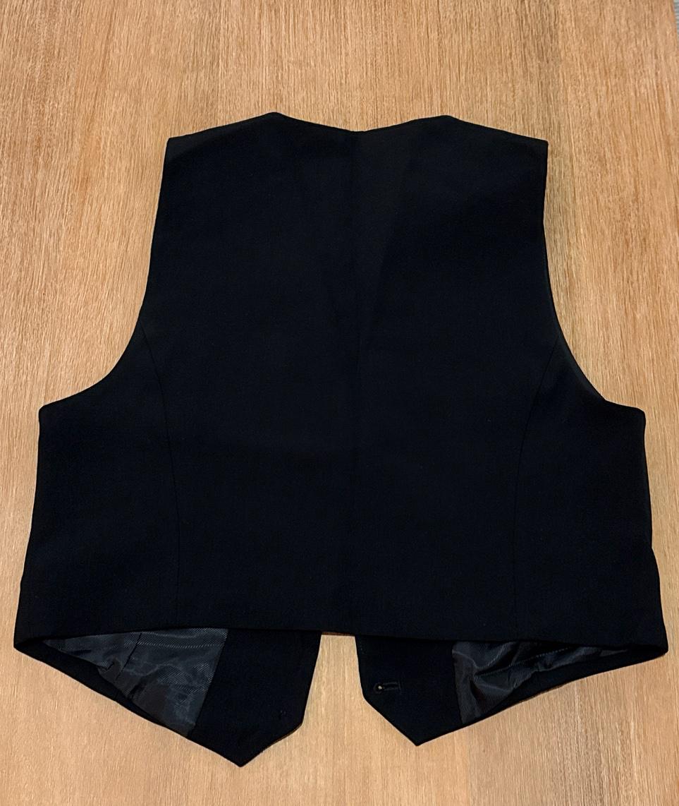 CROPPED TAILORED VEST - Image 3