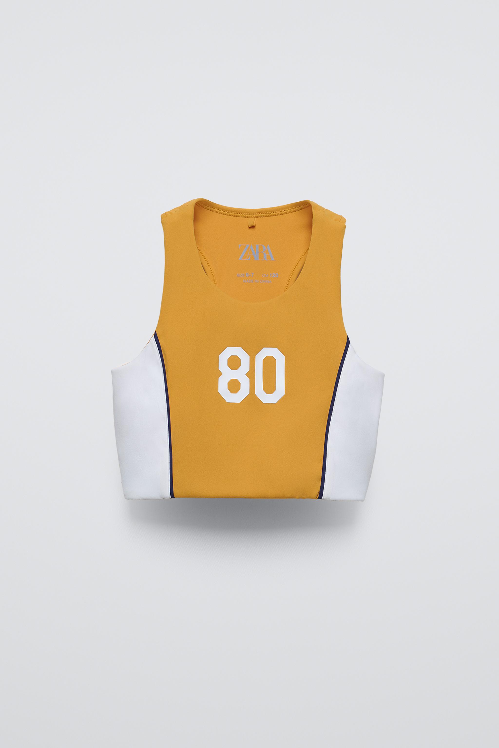 Mustard yellow vest top on sale