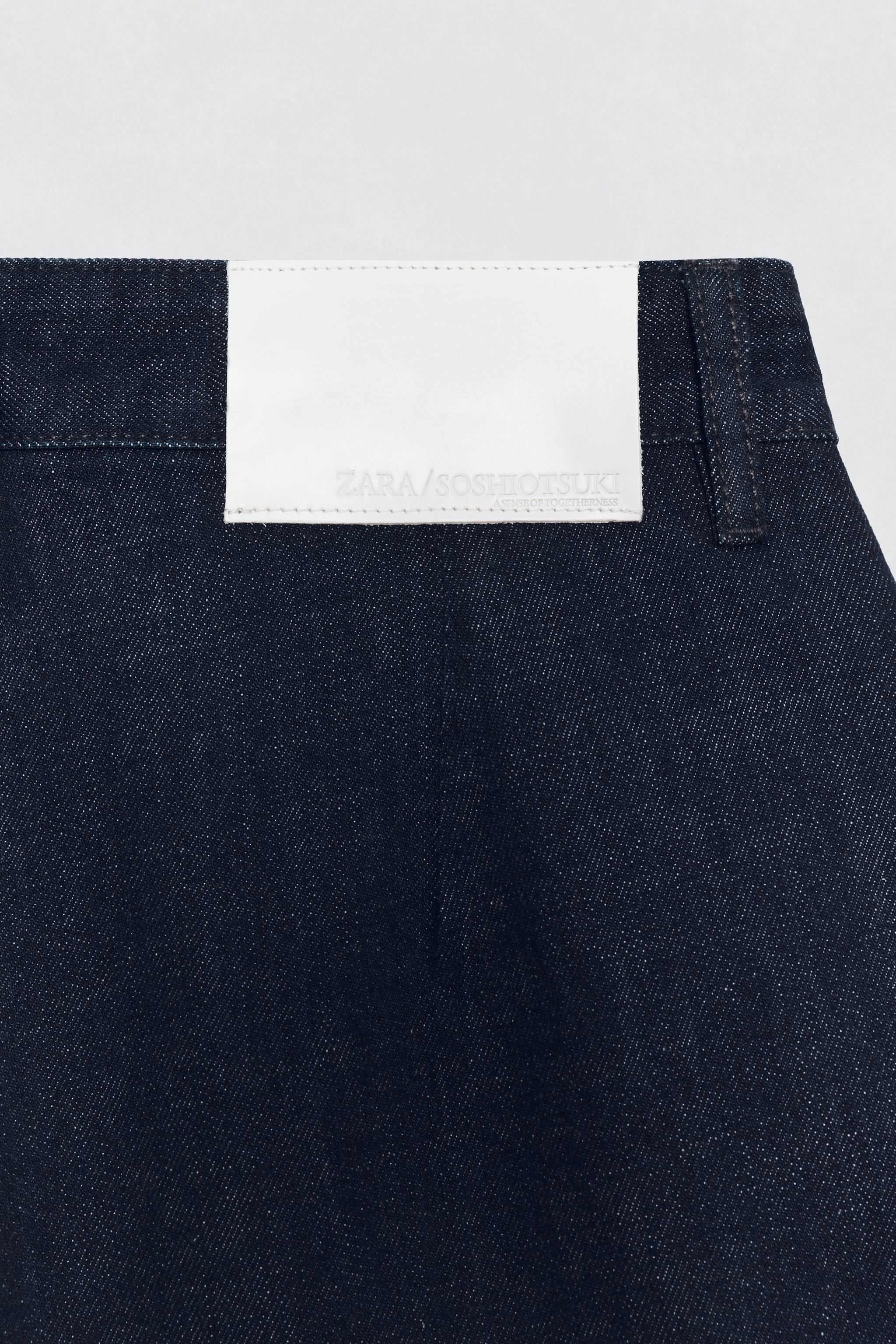 JEANS バルーンスリーブ FIT SOSHIOTSUKI x ZARA - インディゴブルー