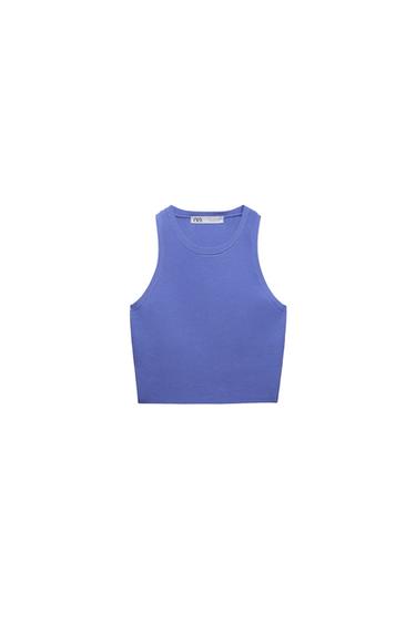KNIT CROP TOP