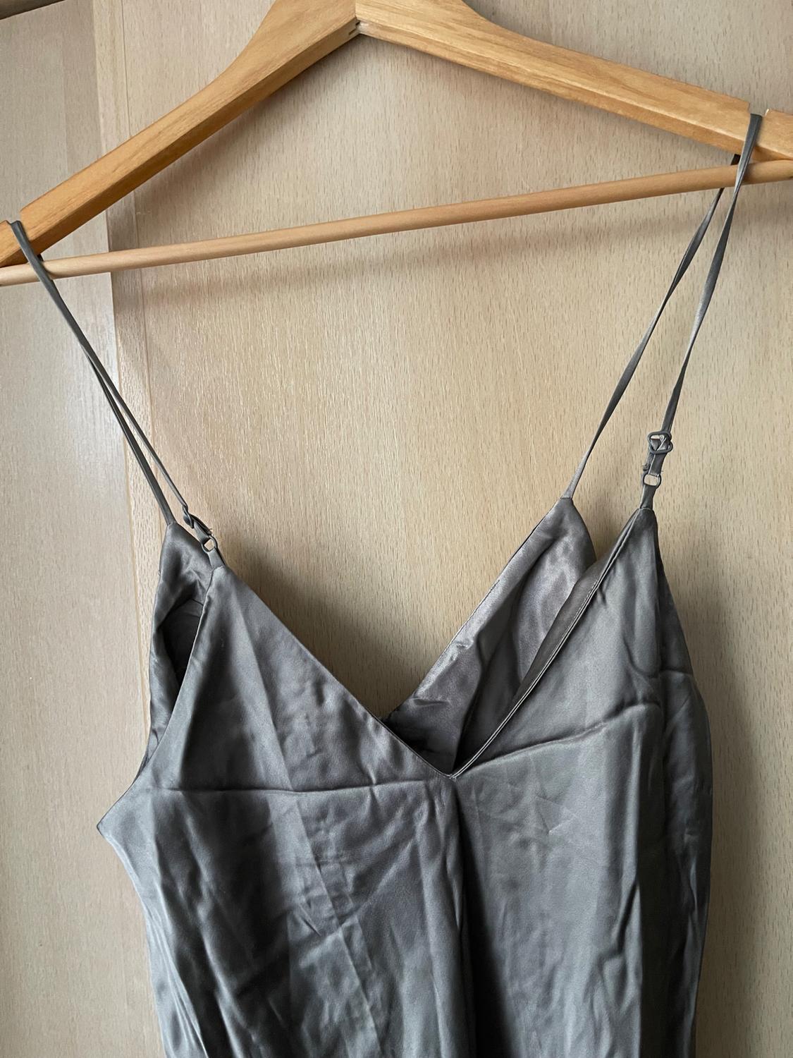 CAMISOLE DRESS WITH GATHERED DETAIL - Image 4