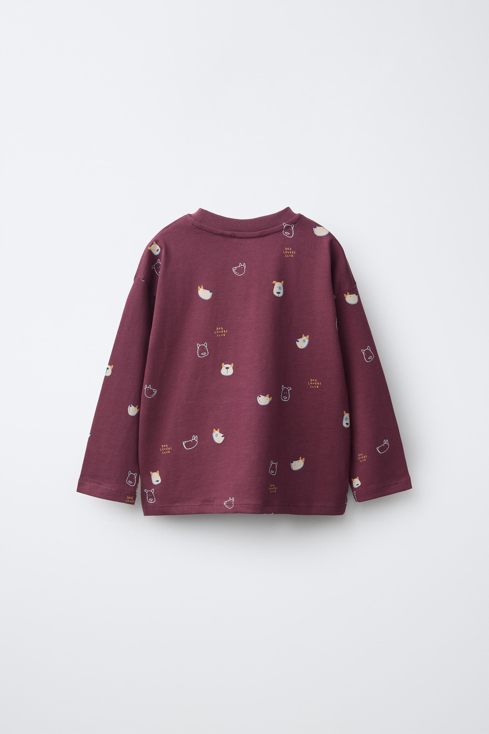 T-SHIRT À IMPRIMÉ CHIOTS