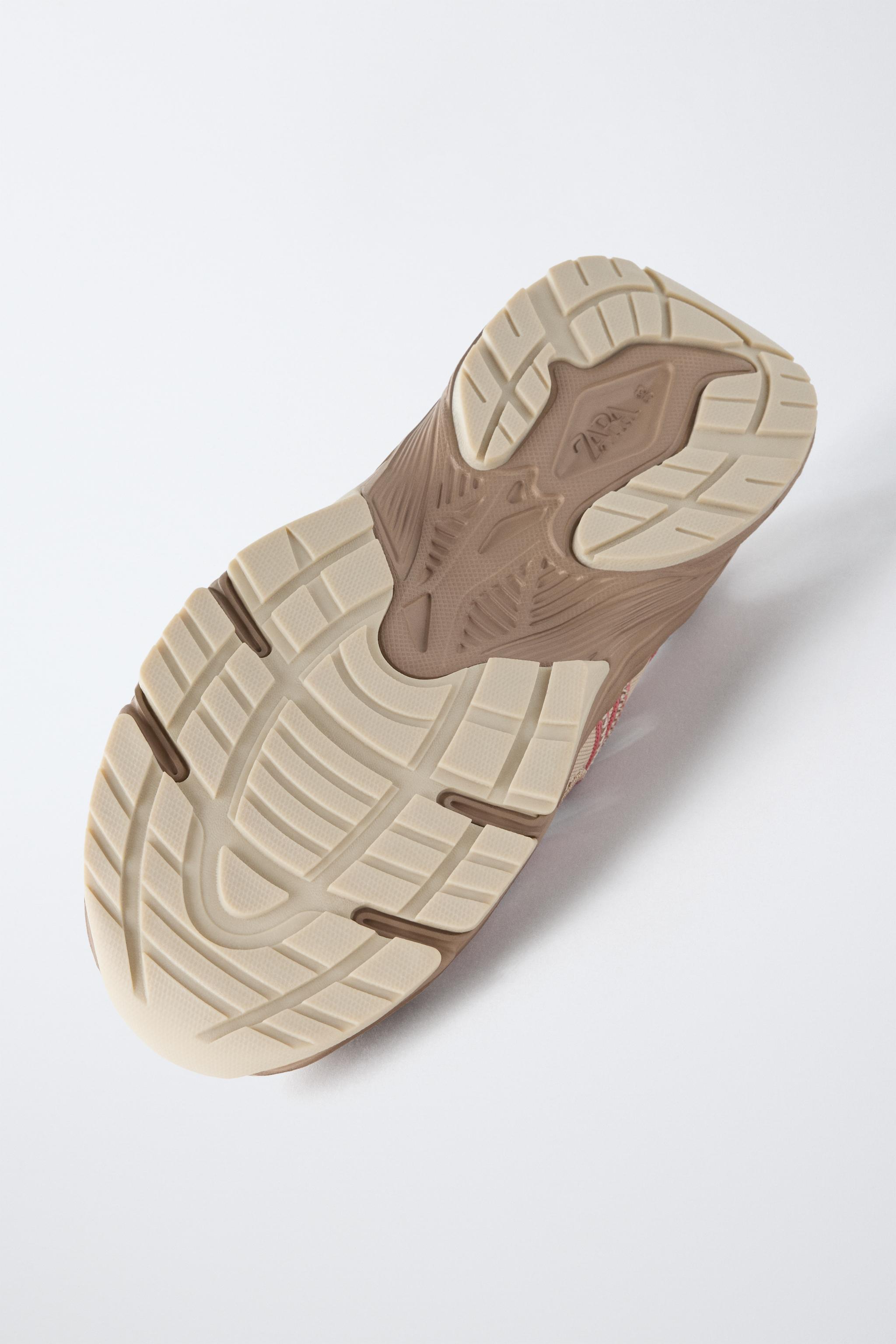 Детские кроссовки Zara OPENWORK SNEAKERS — фото 7