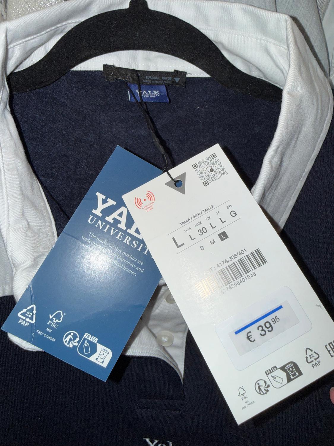 YALE™ POLO NECK SWEATSHIRT - Image 3