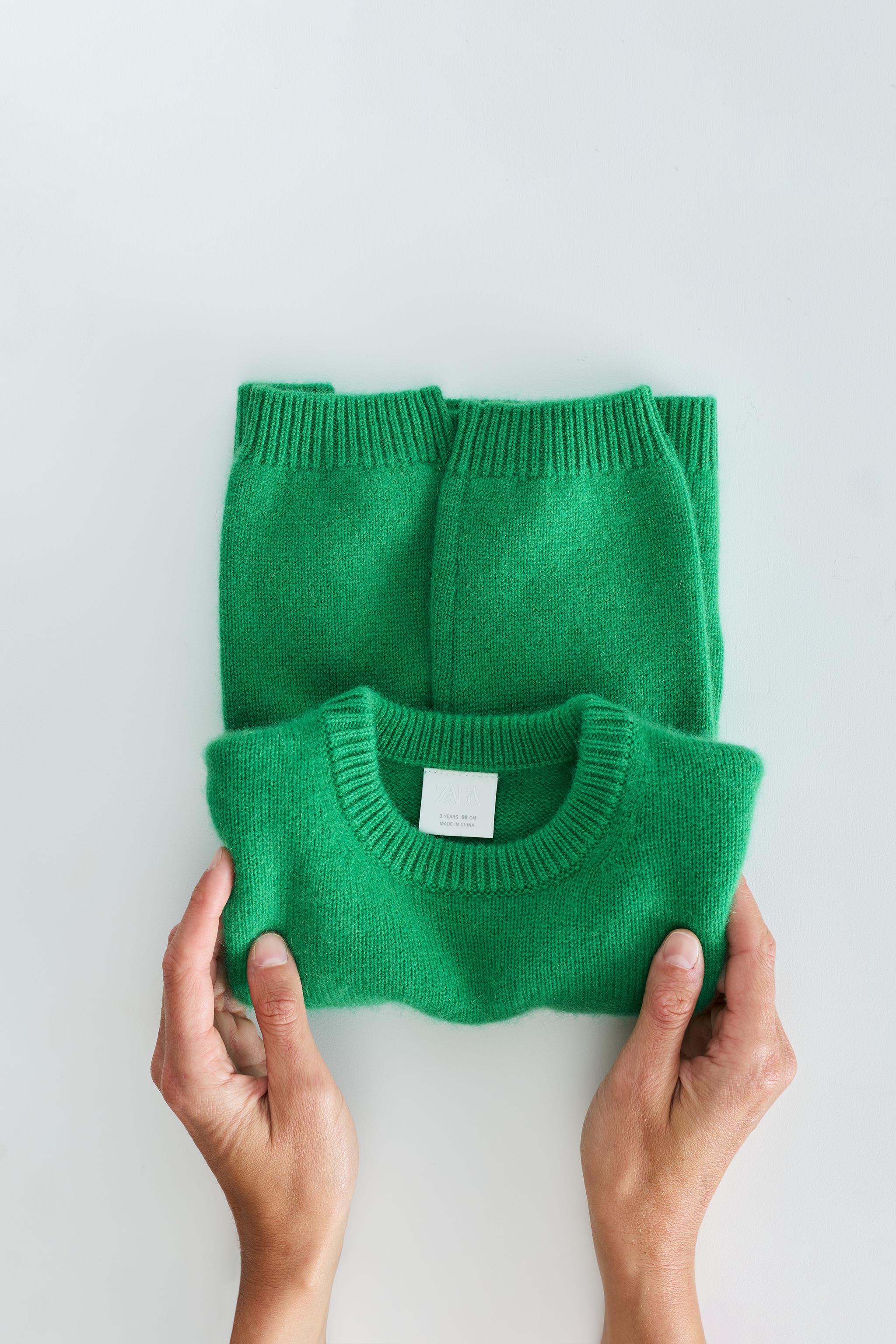 Детские свитеры Zara TIMELESS - 100% CASHMERE SWEATER — фото 5