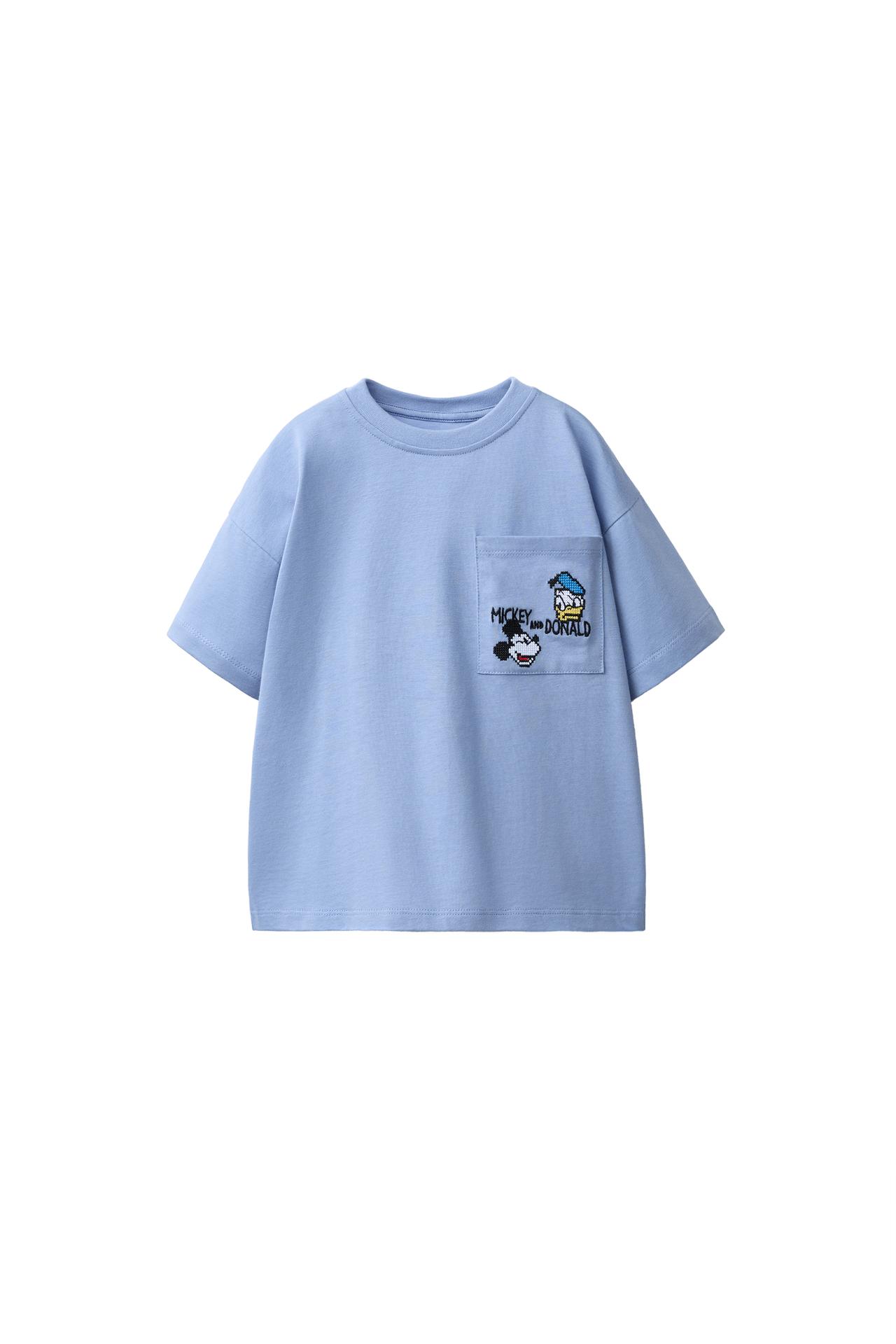 Футболка с карманом с вышивкой Mickey Mouse and Donald Duck © DISNEY