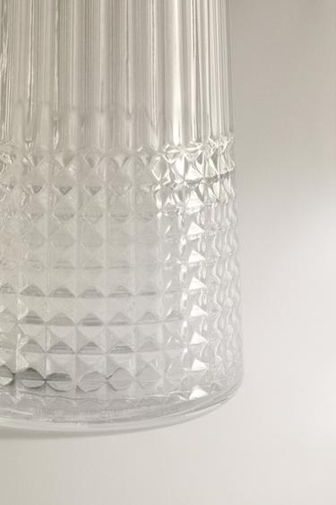 GLASS BOTTLE WITH RELIEF DESIGN - 990 by Zara - Image 2