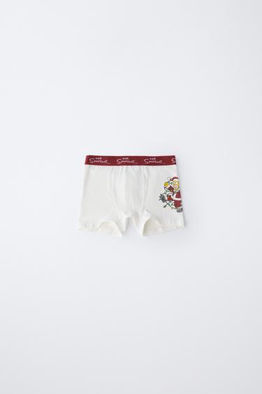 6-14 ANS/ LOT DE DEUX BOXERS THE SIMPSONS ™ MATT GROENING - Bleu marine de Zara - Image 2