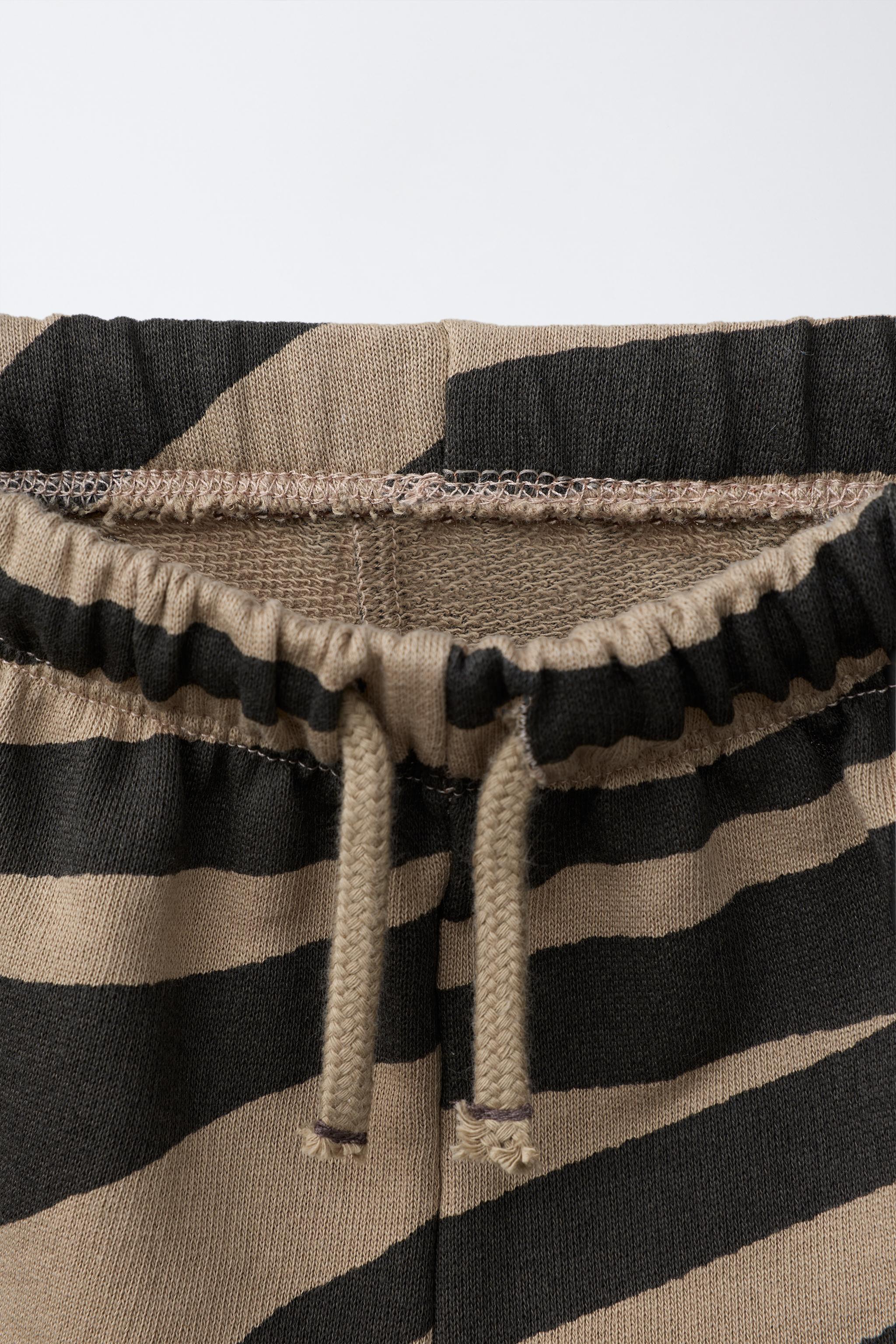 ANIMAL PRINT SHORTS
