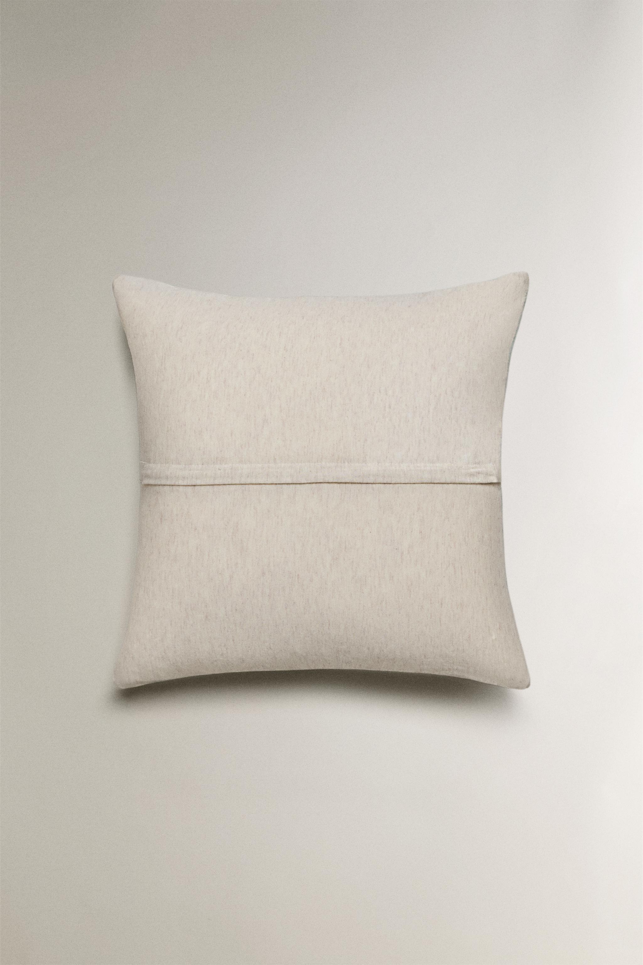 REVERSIBLE KIDS' JERSEY THROW PILLOW COVER