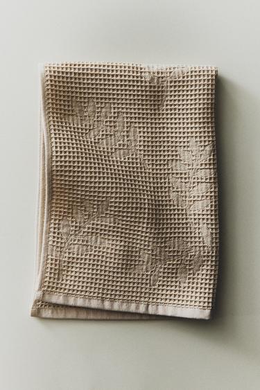 TORCHON CUISINE WAFFLE - Beige clair de Zara - Image 4