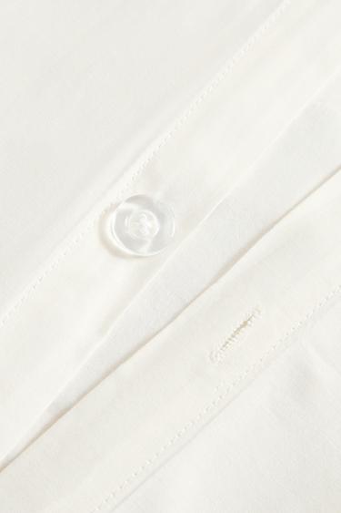 COPRIPIUMINO IN SATIN RICAMATO - Biondo chiaro di Zara