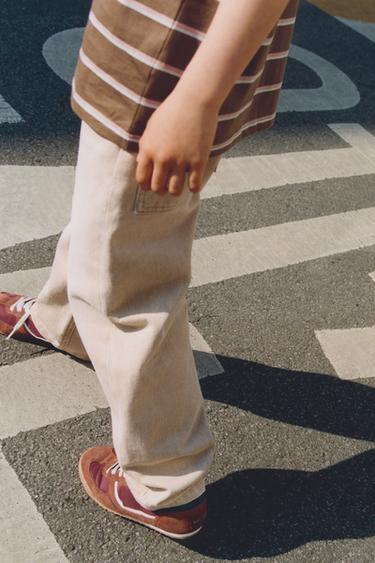 Zara LOOSE JEANS - Sand - Image 0