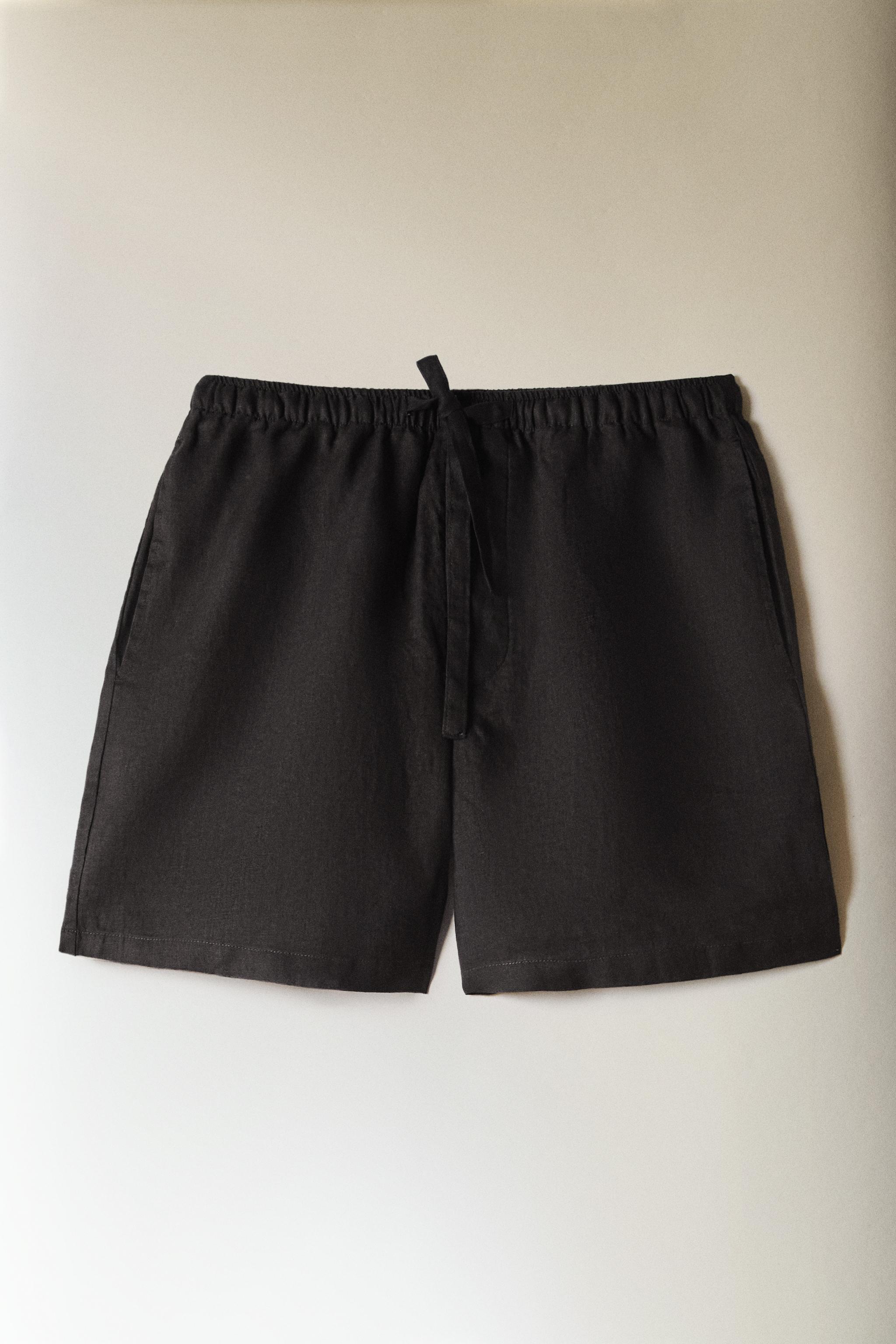 【美品】Graphpaper Linen Baggy Shorts black Graphpaper (グラフペーパー) / LINEN BAGGY SHORTS | NOTHING BUT