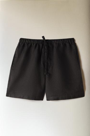 SHORT LIN - Gris foncé de Zara - Image 5