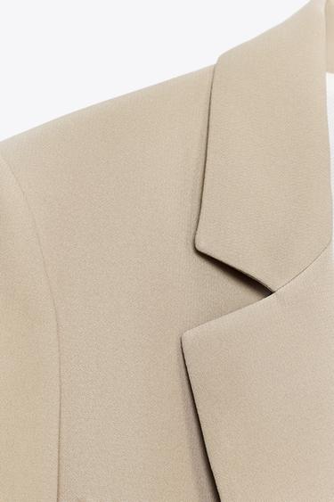 PRINTED CUFF BLAZER - camel by Zara - Image 7
