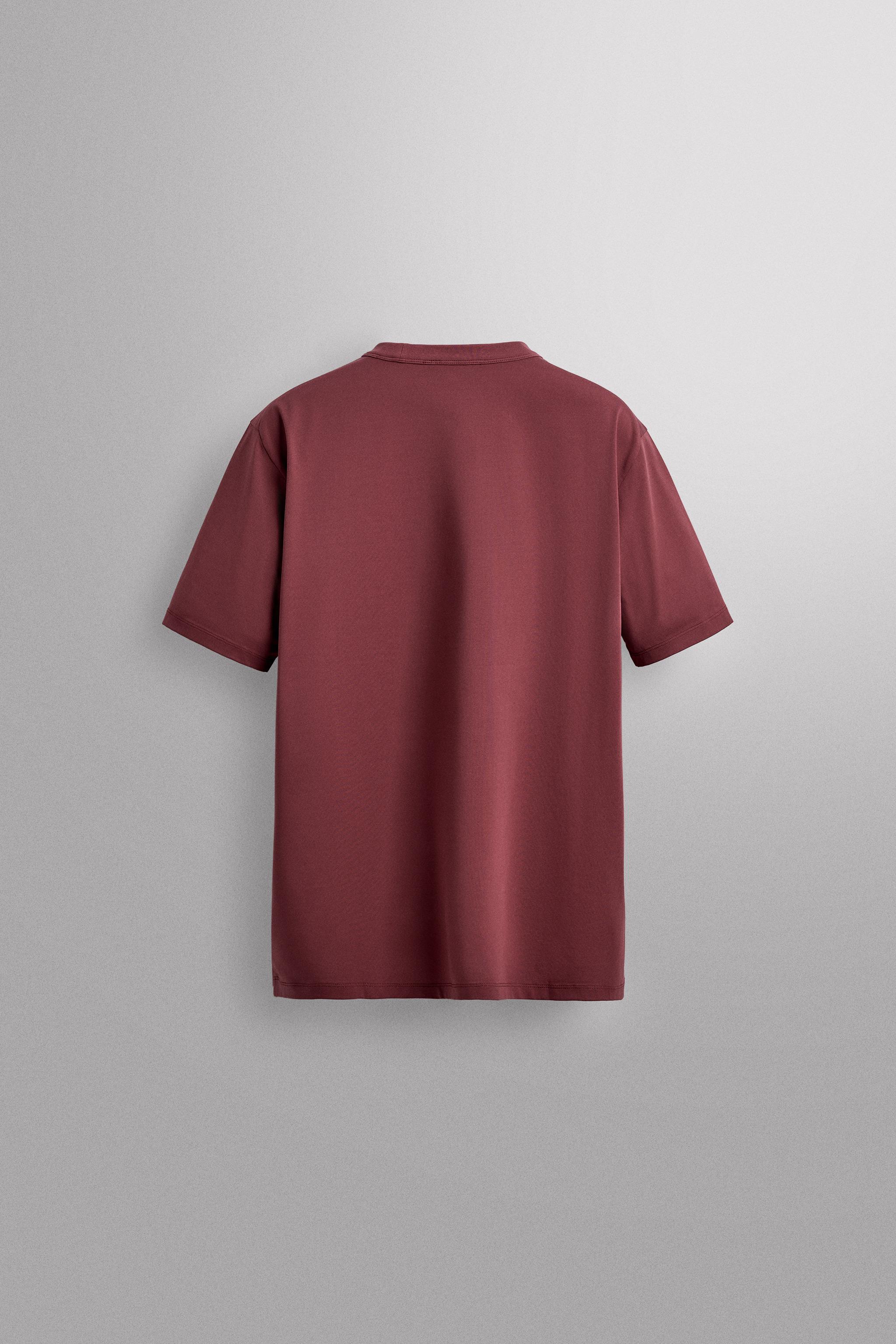COTTON BLEND TECHNICAL T-SHIRT