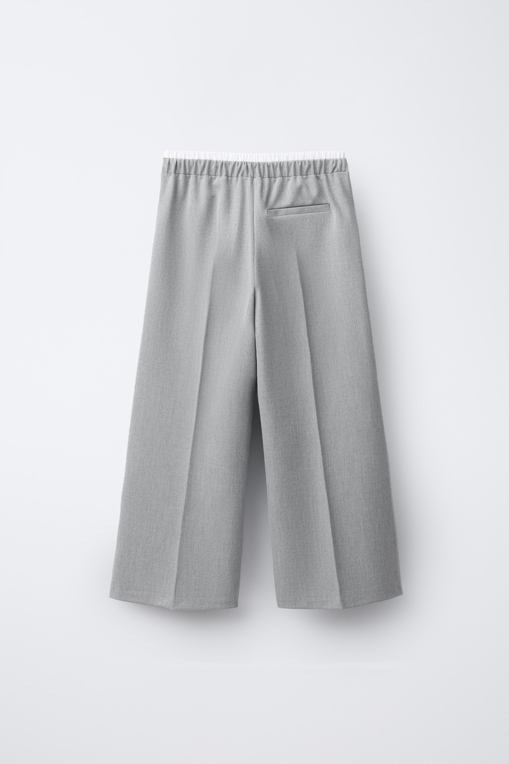 ZARA【NEW】DOUBLE PLEAT TROUSERS WITH FLAPS DOUBLE PLEAT TROUSERS WITH FLAPS - Black | ZARA Spain
