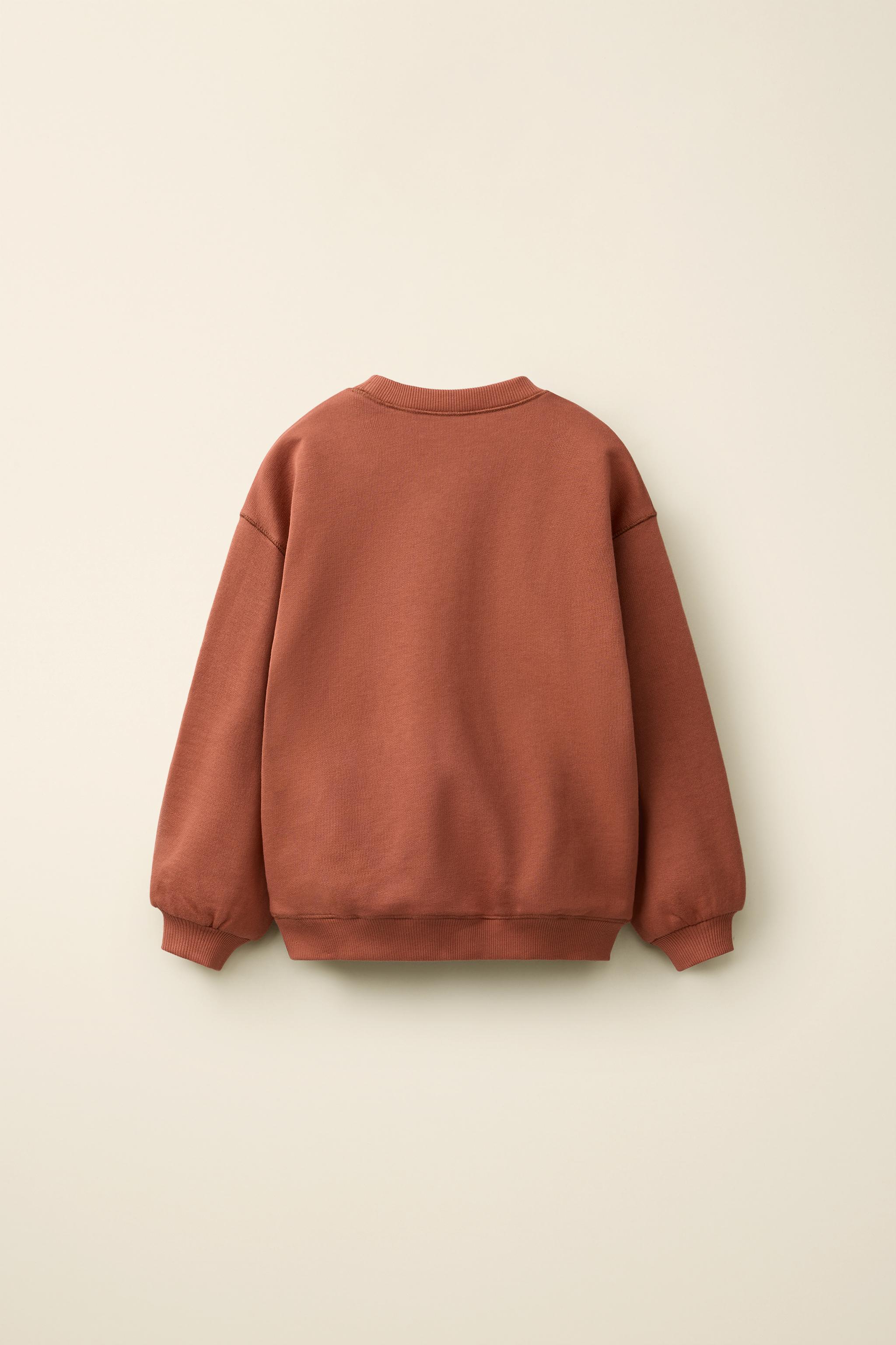 Детские худи Zara PLAIN SWEATSHIRT CREATED BY CARAMEL LONDON X — фото 3