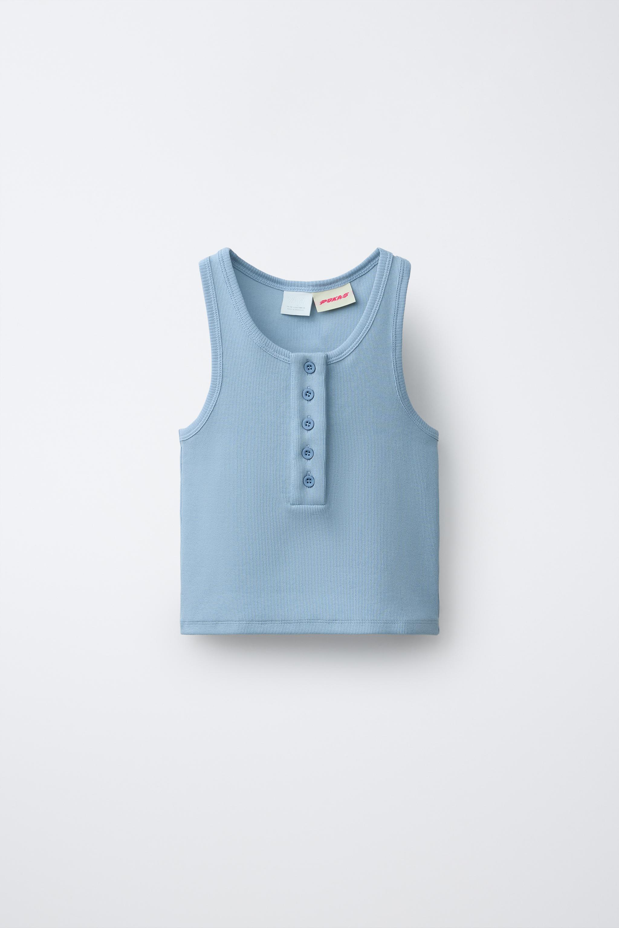 Детские рубашки Zara PUKAS SURF RIBBED SHIRT