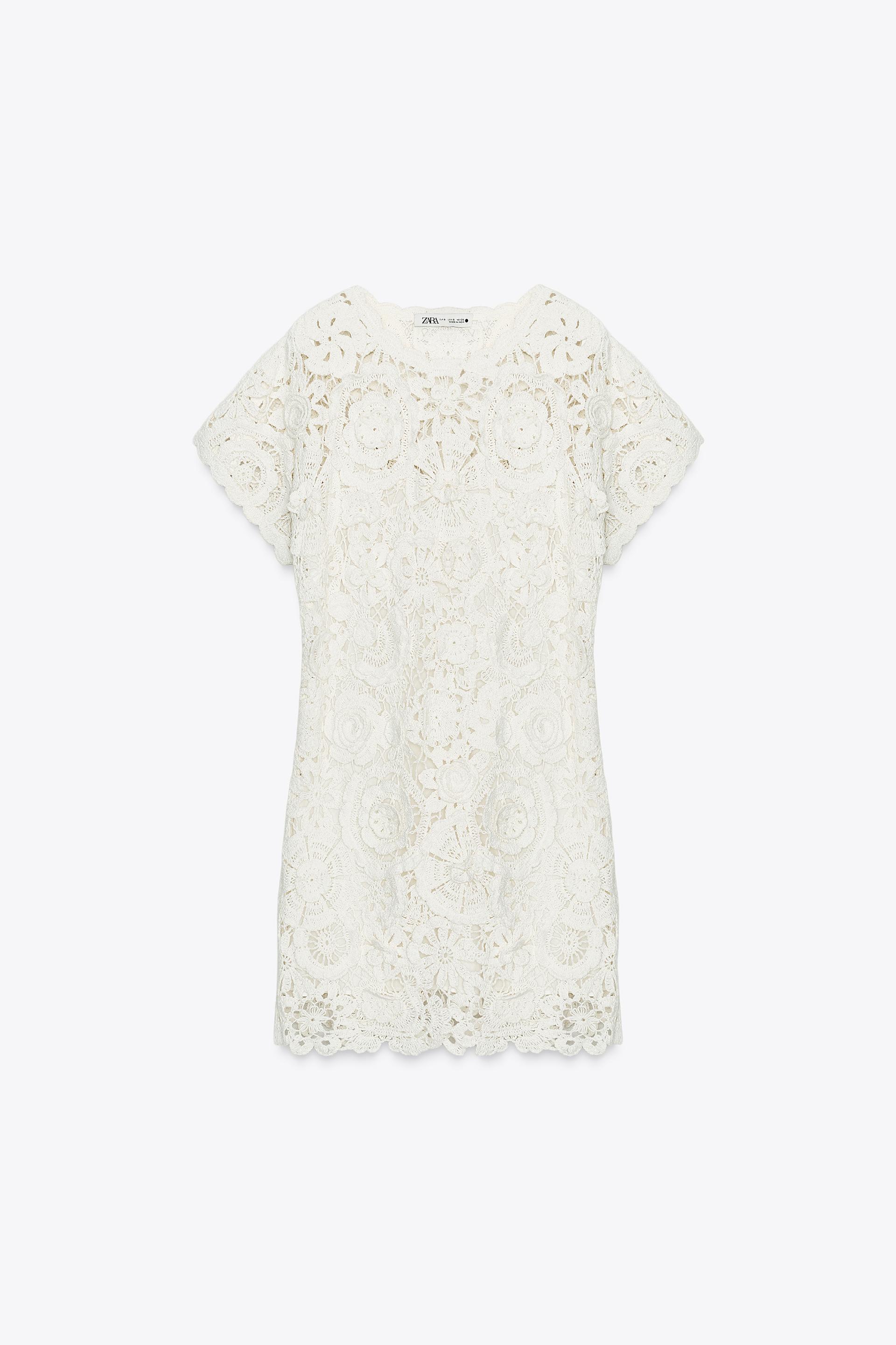 Crochet Mini Dress