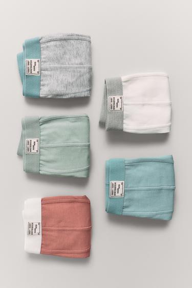 Zara 6-14/ FIVE-PACK OF BOXERS WITH LABEL - Multicolored