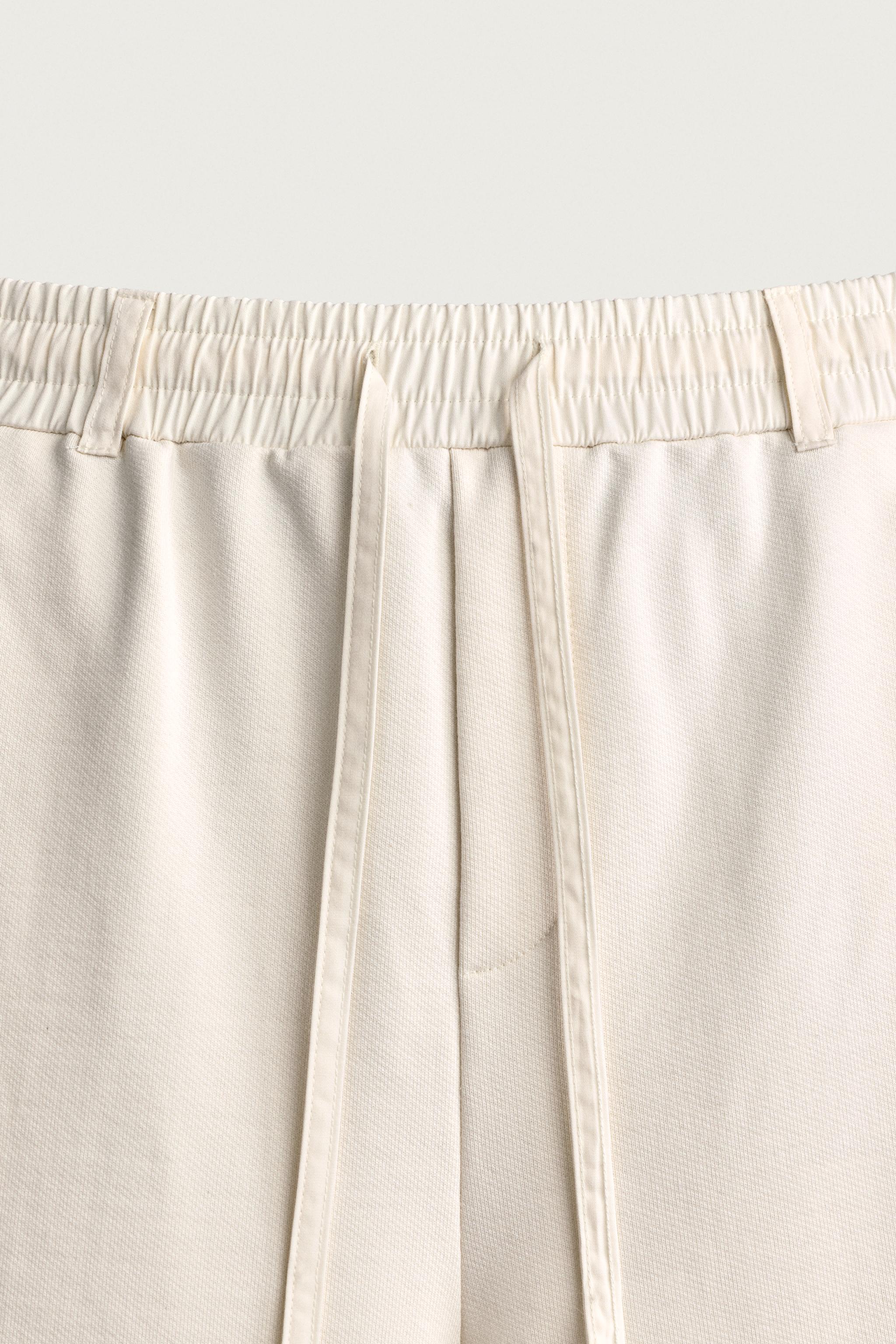 CONTRAST WAIST JOGGER PANTS