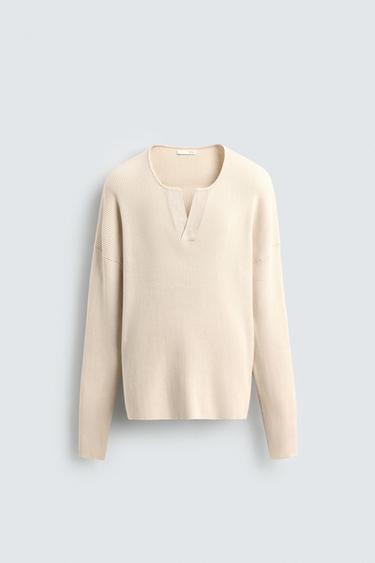 سترة هيكلية فيت مريح - خَام الخاص بـ Zara