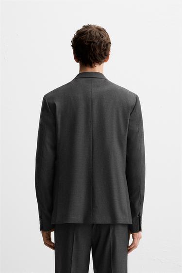 VESTE DE COSTUME CONFORT - Gris anthracite de Zara - Image 2