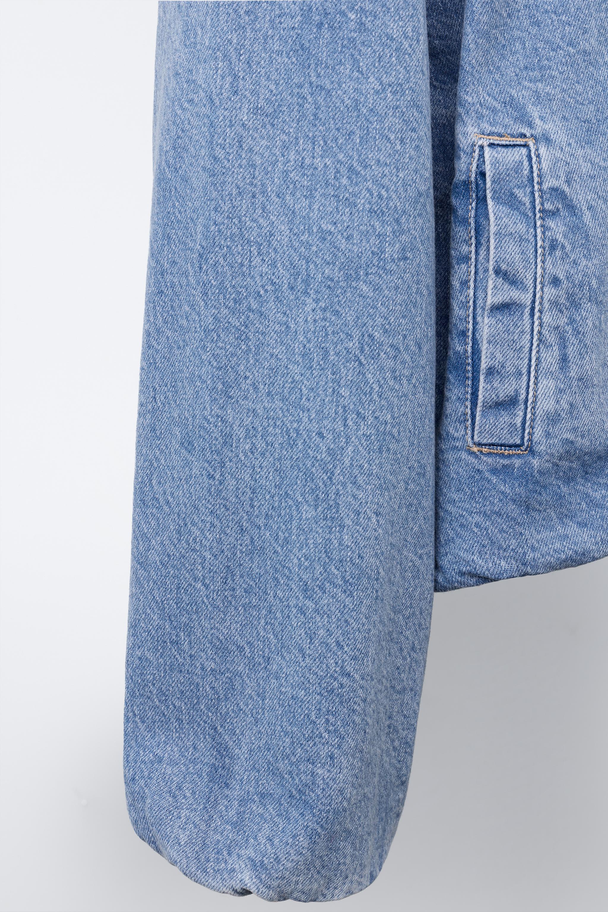 BLOUSON BOMBER EN DENIM