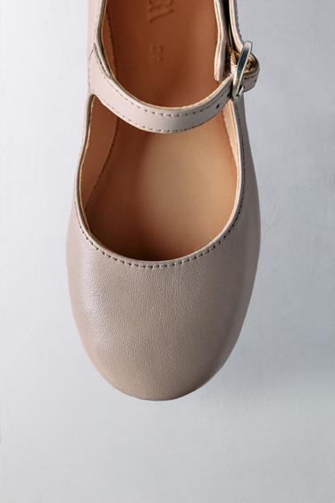 BALLERINES BRACELET ÉDITION LIMITÉE - Gris taupe de Zara - Image 8