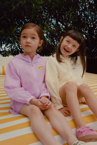 LIGHTWEIGHT RAINCOAT WITH LABEL - Mauve by Zara