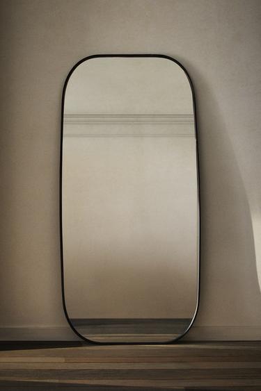 ROUND FULL LENGTH MIRROR WITH FRAME - Black by Zara - Image 5