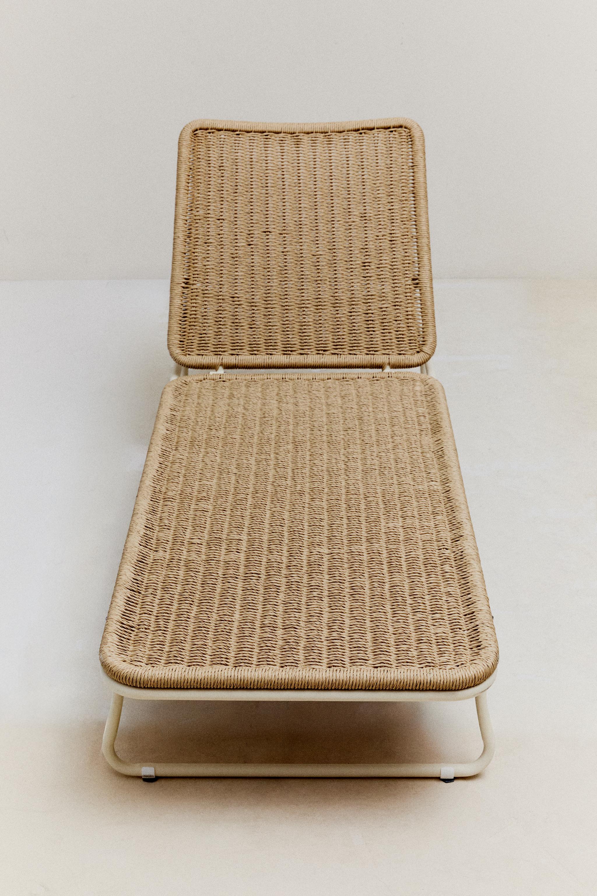 CHAISE LONGUE PLIANTE EXTÉRIEUR