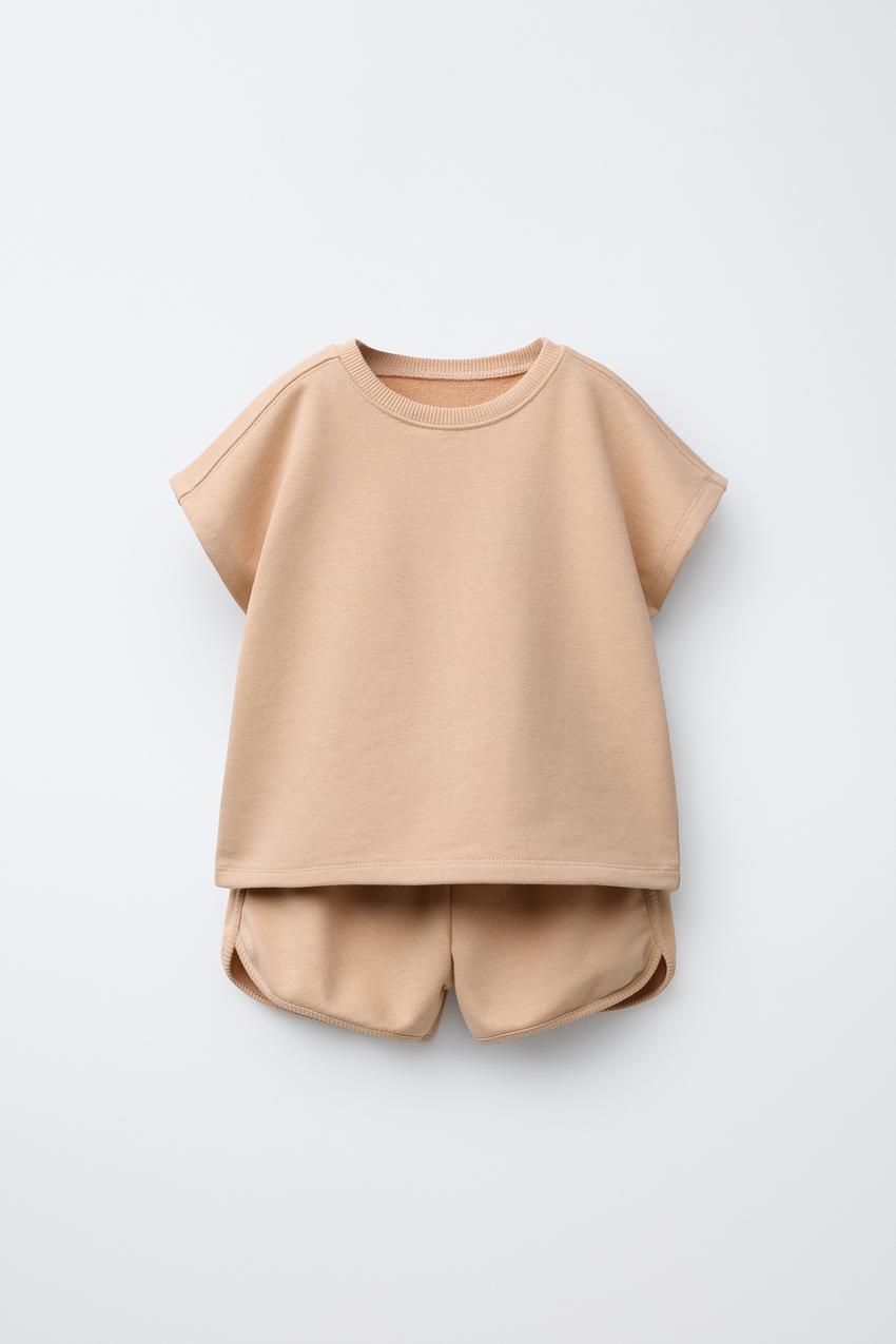 MEDIUM WEIGHT T-SHIRT AND BERMUDA SHORTS SET