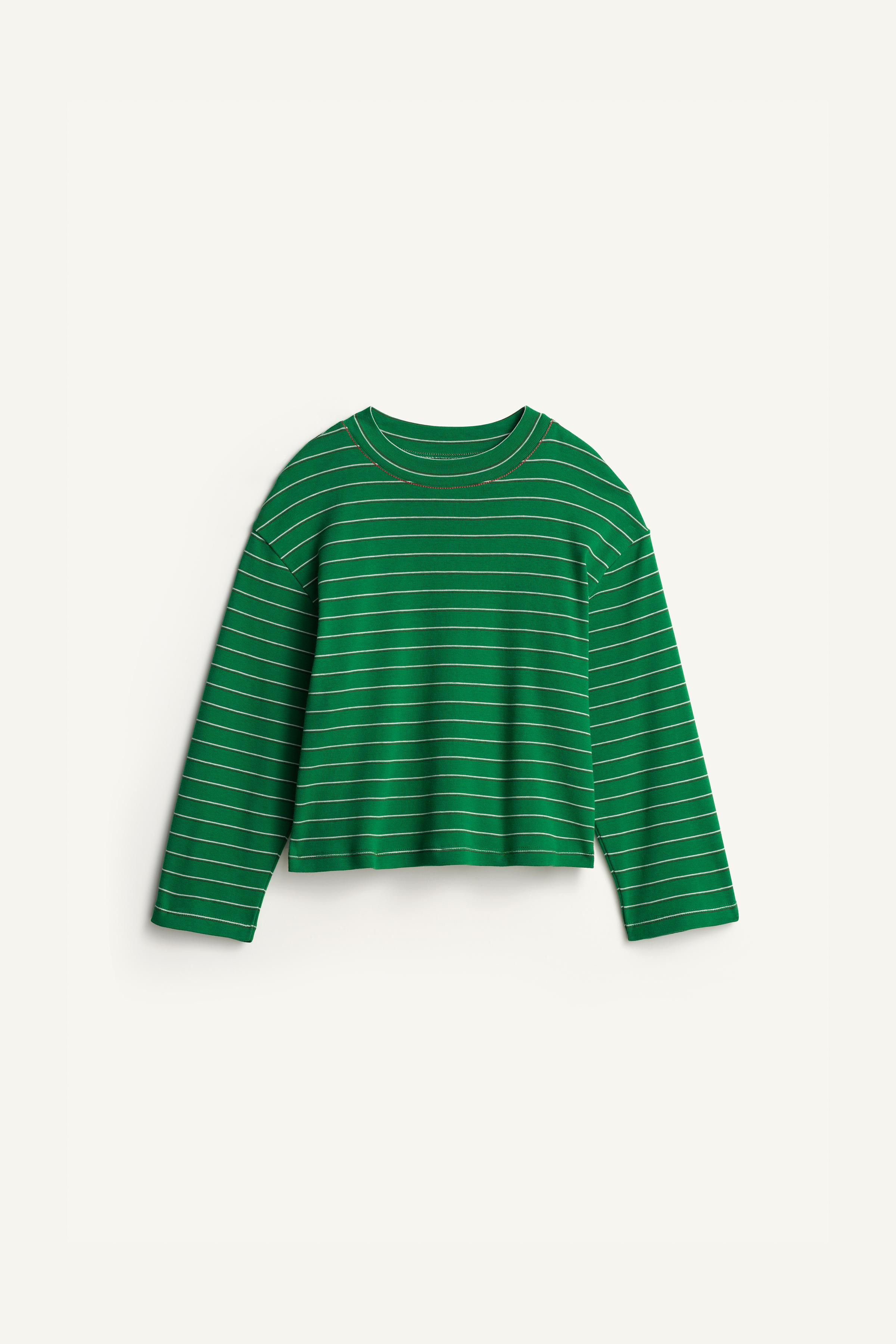 LIMITED EDITION STRIPED TOPSTITCH T-SHIRT