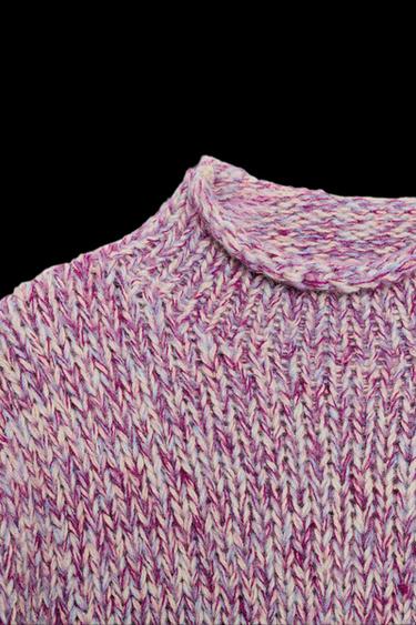 MULTICOLOURED KNIT SWEATER - Multicoloured by Zara