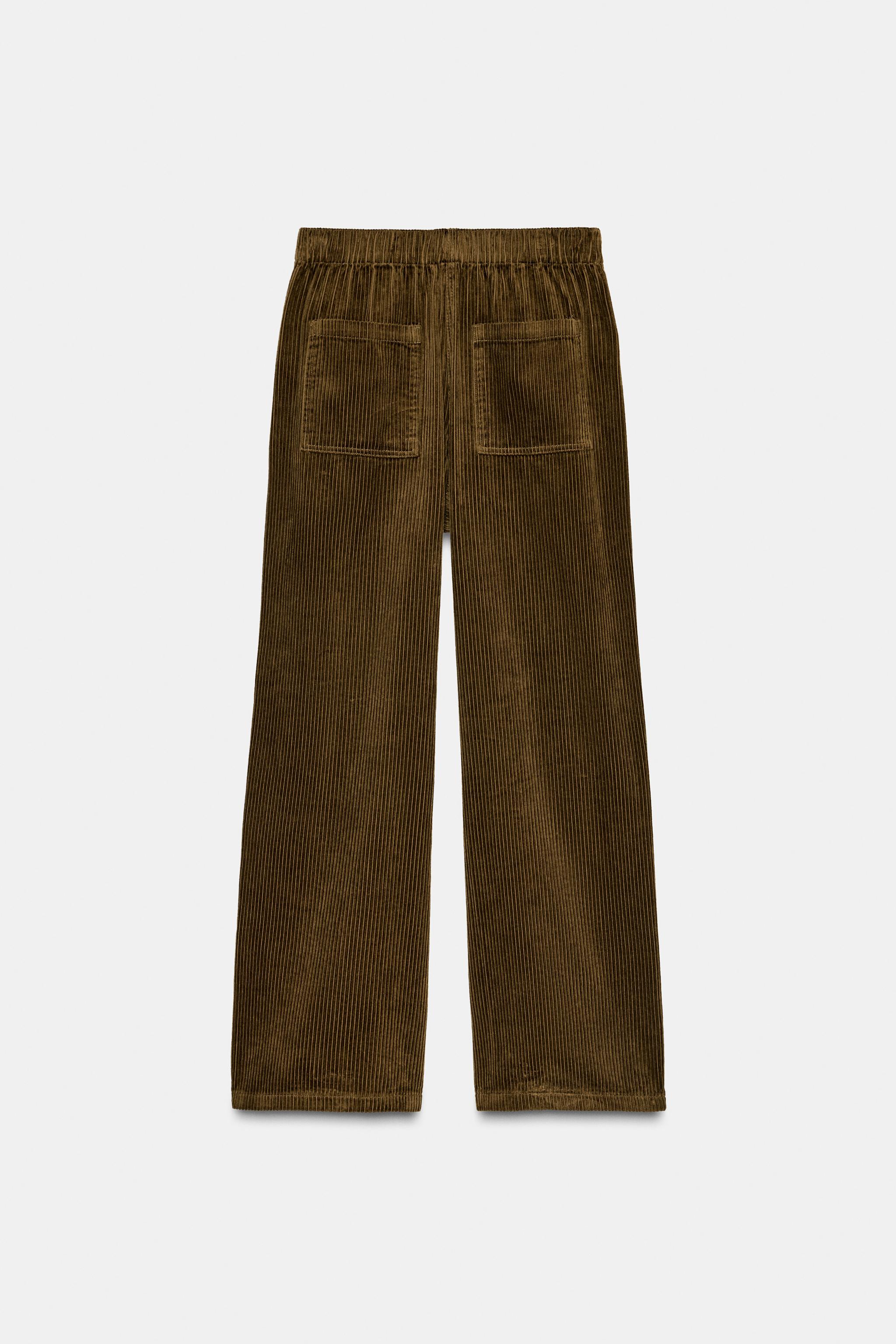 ZW COLLECTION WIDE LEG CORDUROY PANTS