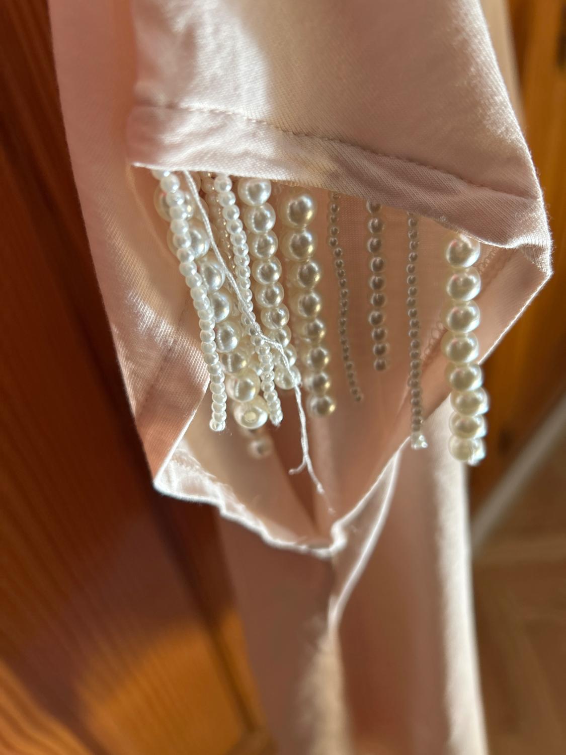 T-SHIRT WITH PEARLY FRINGES - Image 3