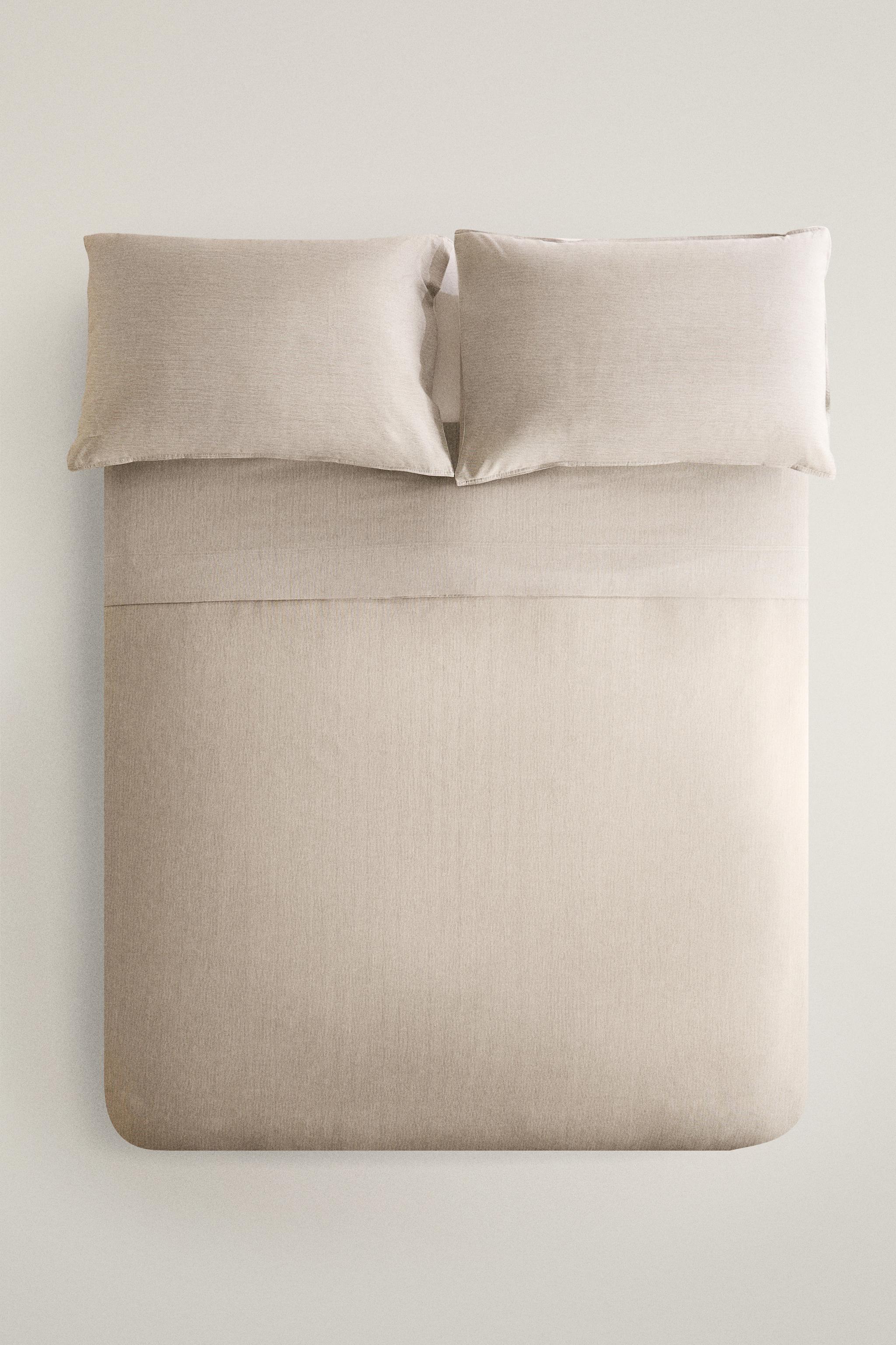 REVERSIBLE STRIPED DUVET COVER