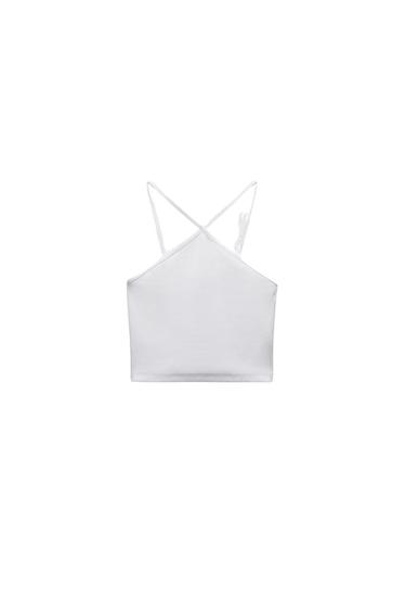 RIBBED CROP TOP