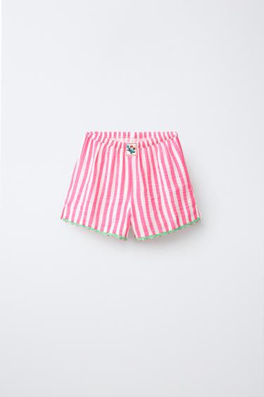 PYJAMA RAYURES TEXTURÉES 2-6 ANS - Rose de Zara - Image 3