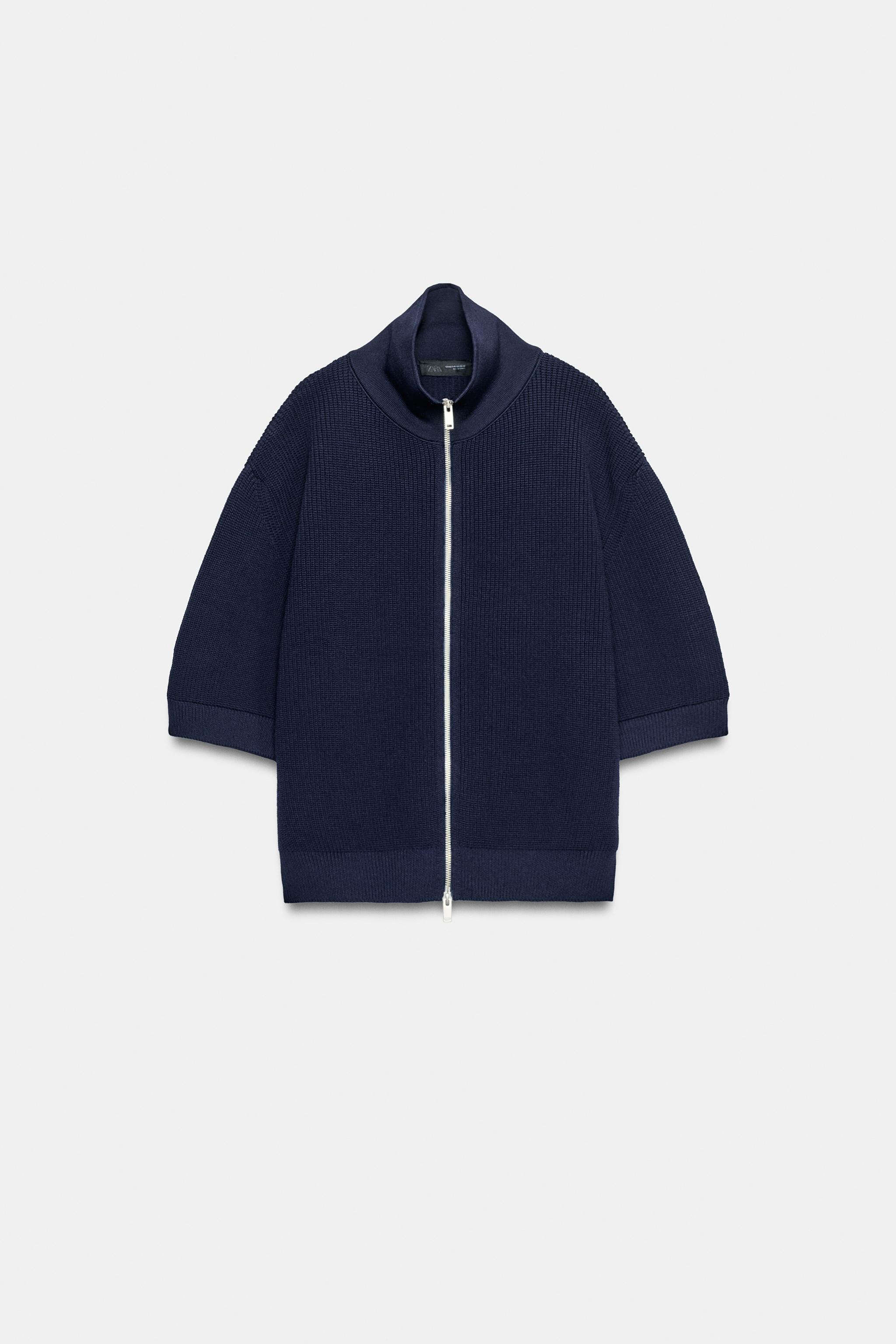 ZIP CARDIGAN