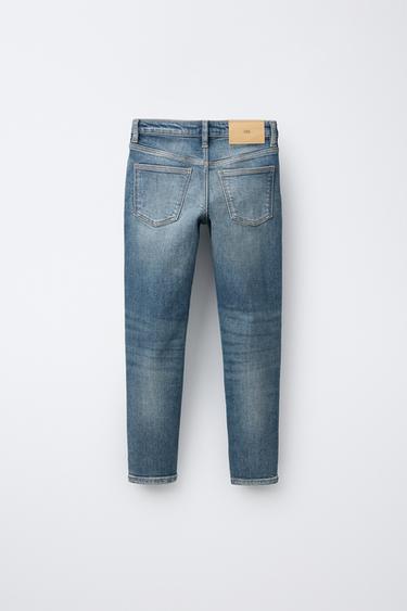 BASIC SKINNY JEANS - Blue by Zara - Image 1