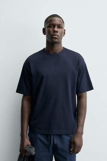 COMBINED STRIPED PYJAMA SET - Navy blue by Zara - Image 1