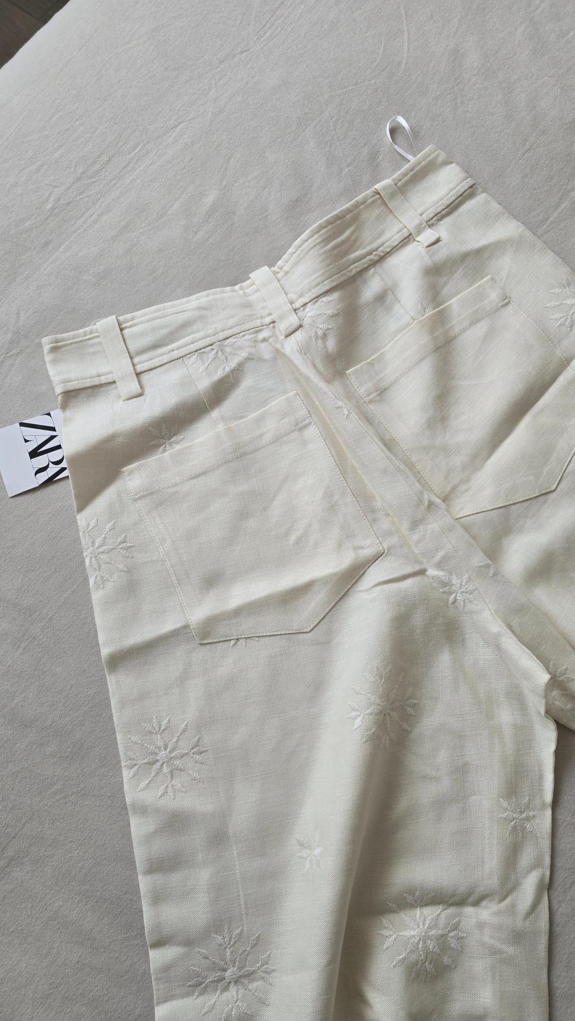 ZW COLLECTION EMBROIDERED TROUSERS - Image 7